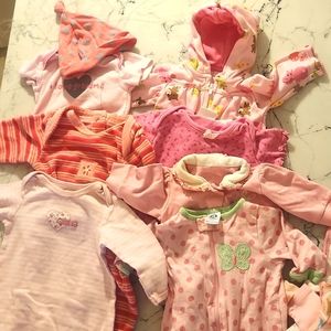 0-3months bundle girls